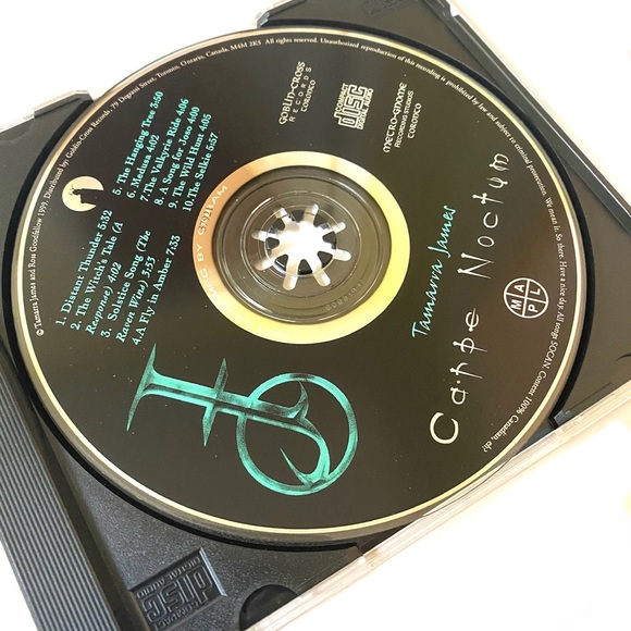 1999 Carpe Noctum Tamarra James Canada Pagan Witch Wiccan Neofolk Rare Music CD - Picture 4 of 9